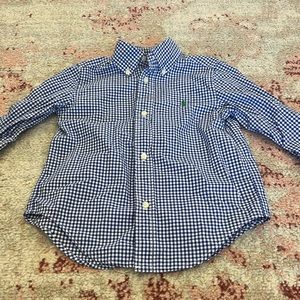 Kids Blue Ralph Lauren dress shirt